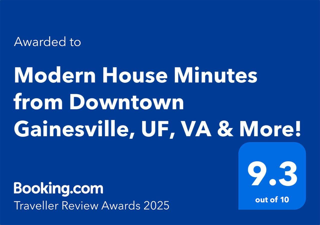 Modern House Minutes From Downtown Gainesville, Uf, Va & More! Dış mekan fotoğraf